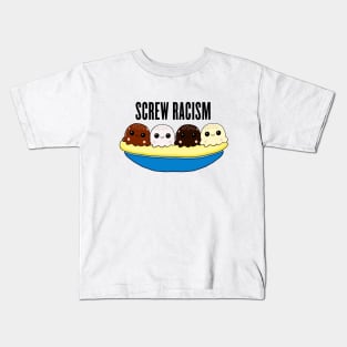 Stop Racism Now Kids T-Shirt